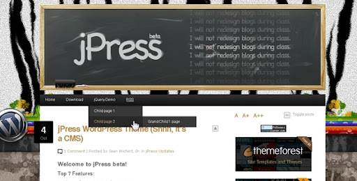 jPress - Word Press CMS - ThemeForest Item for Sale
