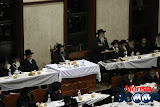 Yartzheit Tish For Stamar Rebbe Held In Satmar Beis Medrash Of Monsey (Photos by Moshe Lichtenstein) - IMG_5448.JPG
