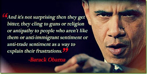 guns and bibles obama quote