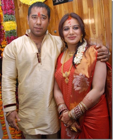 Actress Pooja Gandhi & Anand Gowda Engagement Photos