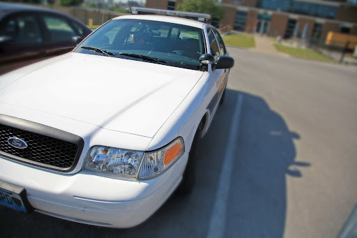 A Springfield patrol car sits in the Springfield Police Department's parking lot.  
Photo Credit: Alex Crowder