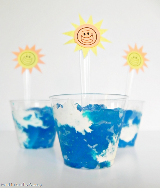 summer sky jello