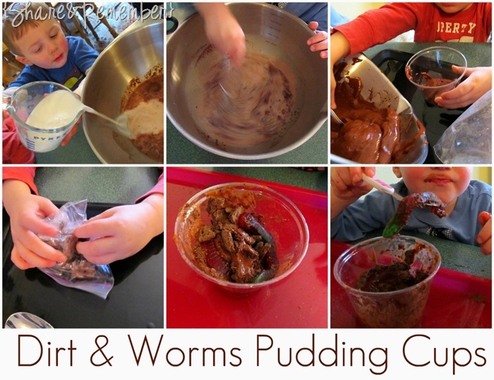 dirt and worms pudding cups dirt and worms pudding cups