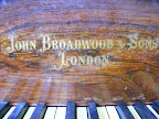 JOHN BROADWOOD Grand piano Arts & crafts 5' 8" piano for sale