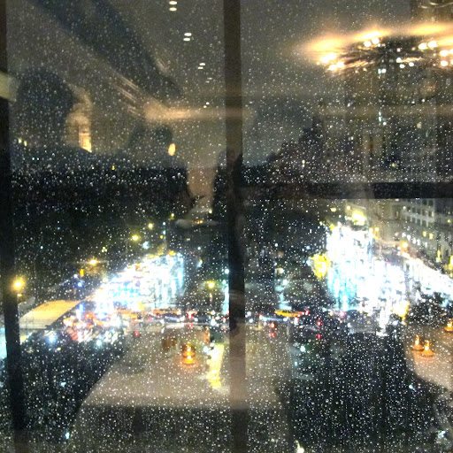 No downpour could have dampened our spirits for the celebration. New York even shines in the rain.