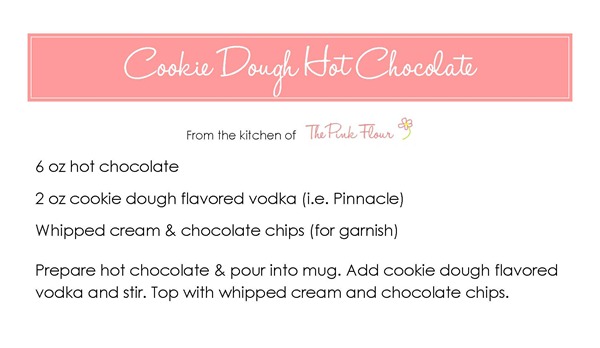 Cookie Dough Hot Chocolate Cookie Dough Hot Chocolate