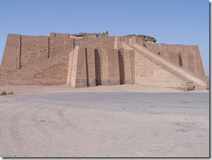 Ancient ziggurat at Ali Air Base Iraq 2005. Photo by Hardnfast. Used under Creative Commons license. 