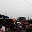 Crazy busy market, we only found enough courage to buy one strange piece of fruit, which we later had to throw at a passer-by because we didn't know how to eat it.