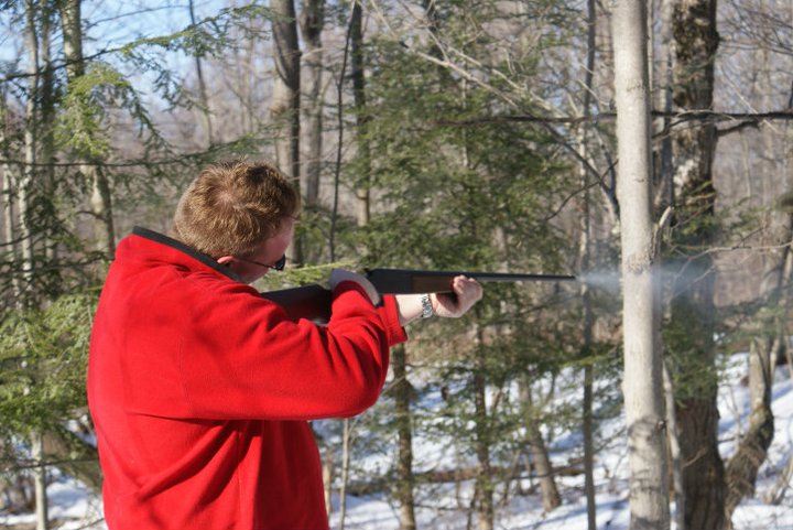 Shooting guns for the first time