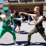 GUILE getting rid of this annoying GREEN power ranger in Toronto, Canada 