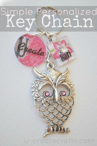 Mod Podge Ucreate Key Chain