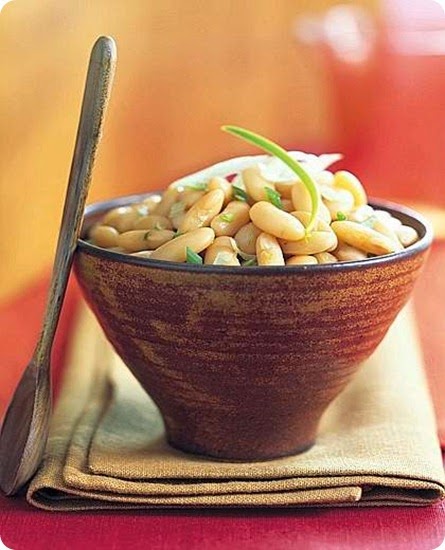Fagioli bianchi con cipollotti Fagioli bianchi con cipollotti