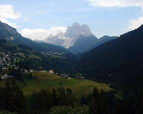 Entre el Passo Giau y el Passo Falzarego