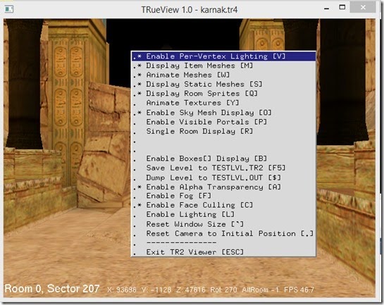 Context menu Context menu