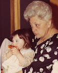 My Grandma Chansie and I at a family Christening.