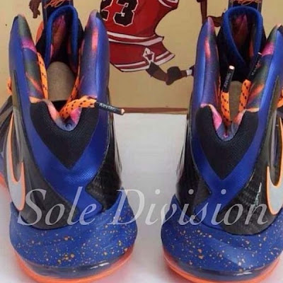 nike lebron 10 ss elite blue black 2 02 Another Teaser Showing Nike LeBron X P.S. Elite in Knicks Colors