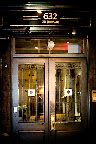 Guests knew they were in the right spot thanks to silhouettes of Katie and Colman hung on the exterior doors. Guests knew they were in the right spot thanks to silhouettes of Katie and Colman hung on the exterior doors.