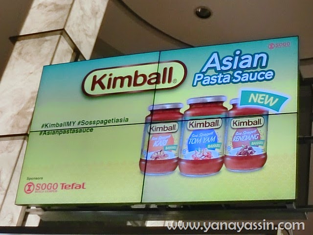 Kimball Asian Spaghetti Sauce Citarasa malaysia kari , Rendang , Tom Yam 