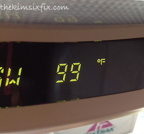 Hot car temperature