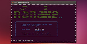 nSnake in Ubuntu Linux