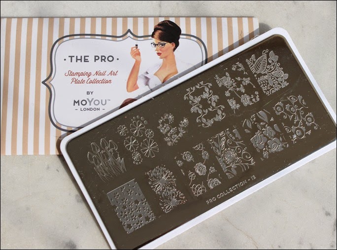 Stamping Palette Plate Moyou Pro Collection 12