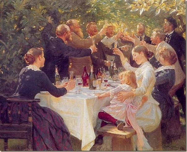 Peder Severin Krøyer, Hip ,hip ,hurrah
