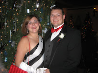 Erika and I with the Sapphire tree
