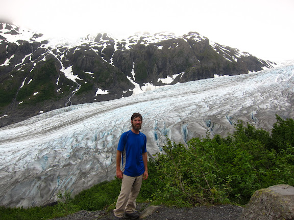  &ndash; Brian at the Harding Icefield