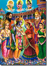 Sita and Rama's wedding in Janakpur
