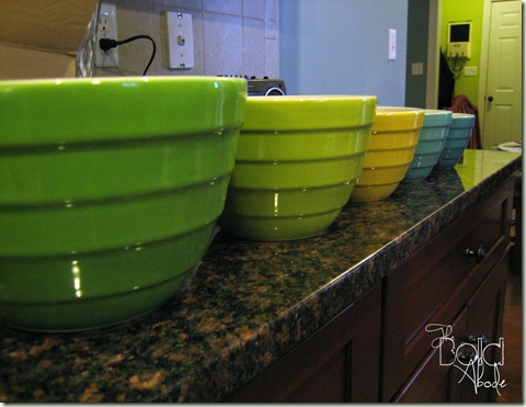 Bowls on Counter