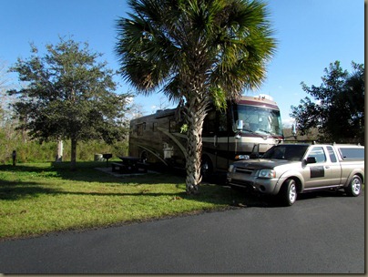 our site at Midway Campground on hwy  in Big Cypress Preserve
