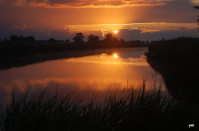 "Het kleine Paradijs" zonsondergang