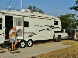 Depart Bastrop Campground