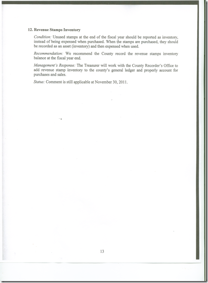 Management Letter 2011 CPA Audit 13