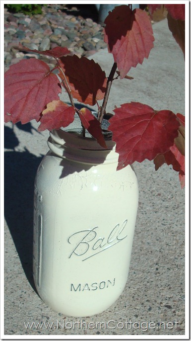 autumn vase@NorthernCottage.net