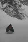 Laura tobogganing