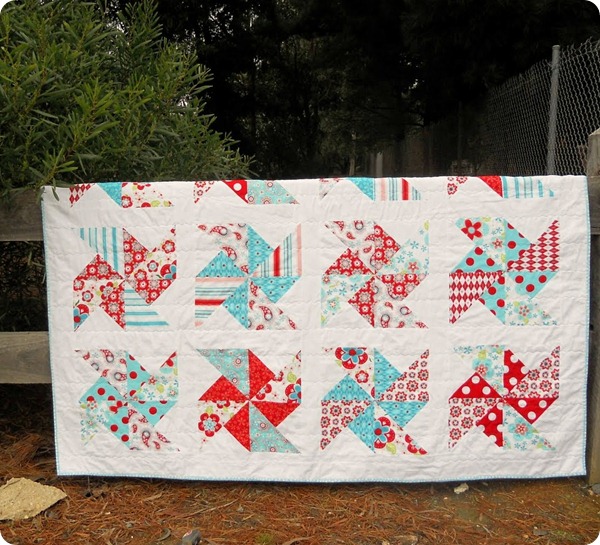 pinwheel quilt tutorial 2