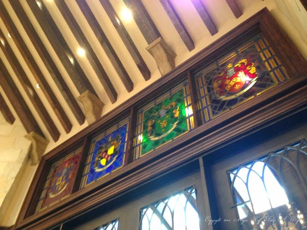 Stained Glass windows from Living room side with arched ceiling.jpg Stained Glass windows from Living room side with arched ceiling
