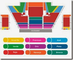 Mapa de asientos disponibles para Cavalia Odysseo Carpa Santa Fe 2014 2015 Mapa de asientos disponibles para Cavalia Odysseo Carpa Santa Fe 2014 2015