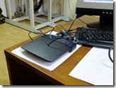 Linksys e3200 на рабочем столе перед обновлением прошивки