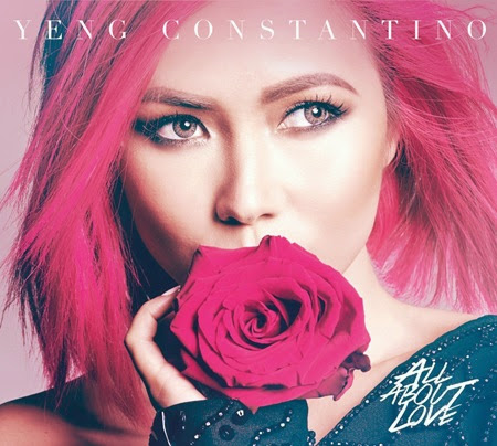 Yeng Constantino All About Love album cover