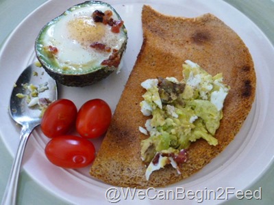 Apr 14 Avocado egg and Flax toast 010