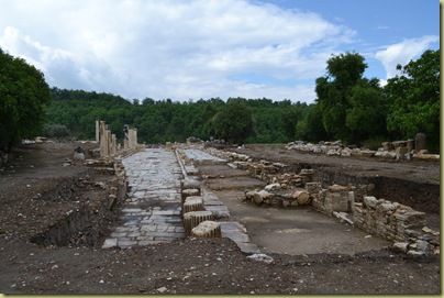 Stratonikeia Colonaded Street Stratonikeia Colonaded Street
