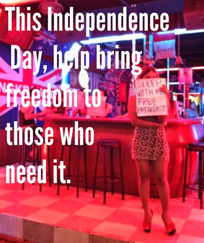 This Independence Day, help bring freedom to those who need it