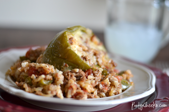 Stuffed Green Pepper Recipe - Easy Dinner Idea