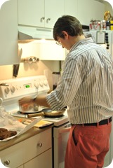 Jason cooking