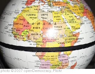'africa-globe' photo (c) 2007, openDemocracy - license: http://creativecommons.org/licenses/by-sa/2.0/