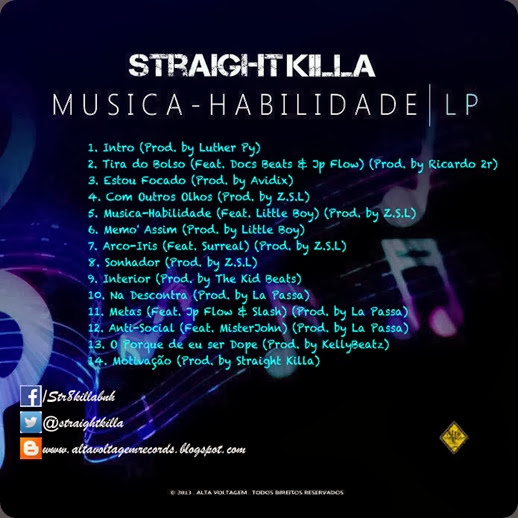 00 - Straight Killa - MUSICA_HABILIDADE COVER TRAS