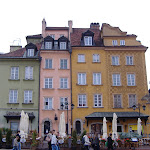 I love the colours of the buildings here. I love the colours of the buildings here.