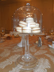 A pile of macarons makes for a decadent showpiece.